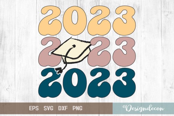 2023 Repeat Text Retro Sublimation SVG for Crafts & Graphics