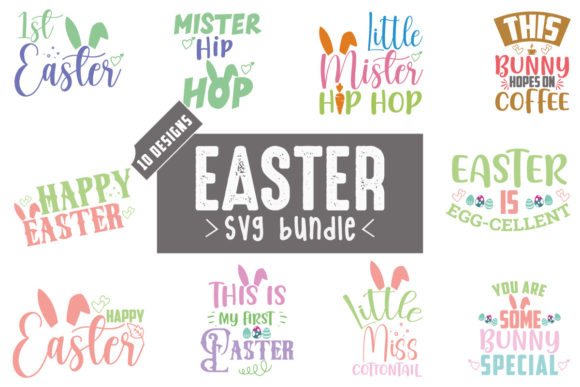 Easter SVG Bundle Vol.5: Graphics for Crafts