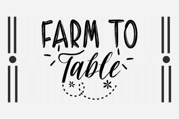 Farm to Table SVG: Graphics for Crafts That Feel Authentic