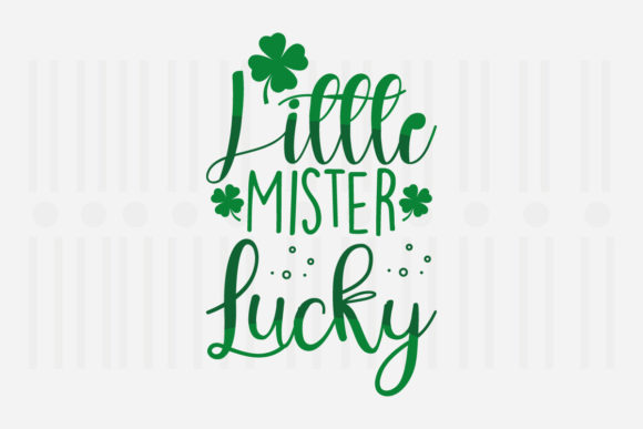 Little Mister Lucky, St. Patrick’s SVG