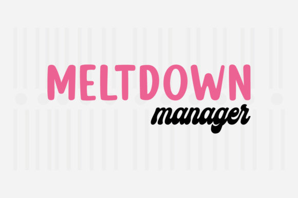 Meltdown Manager Mother’s Day SVG Graphics for Crafts