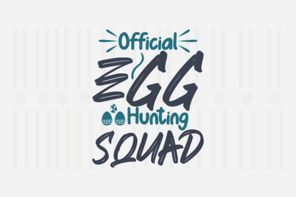 Official Egg Hunting Squad Easter Graphics